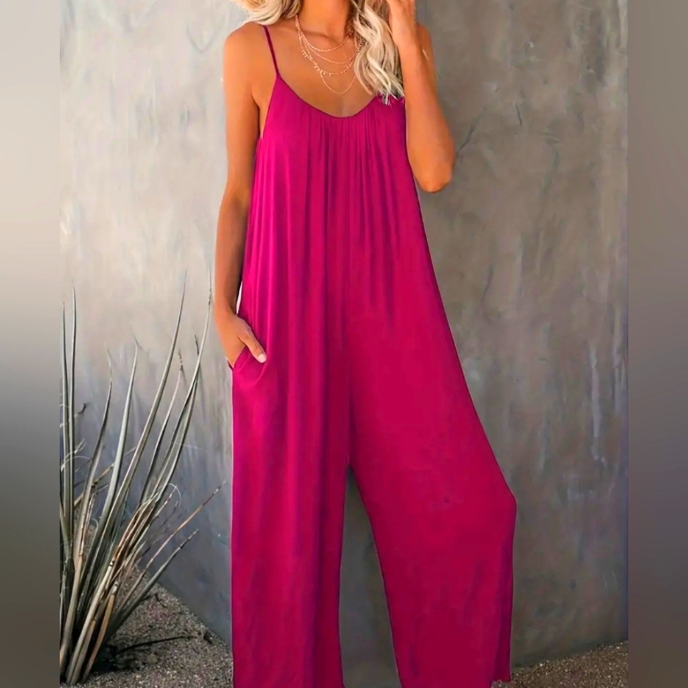 Fuschia Romper